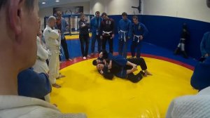 Collar Choke From Back  (Kristian Cestaro BJJ Seminar - 26/11/2016)