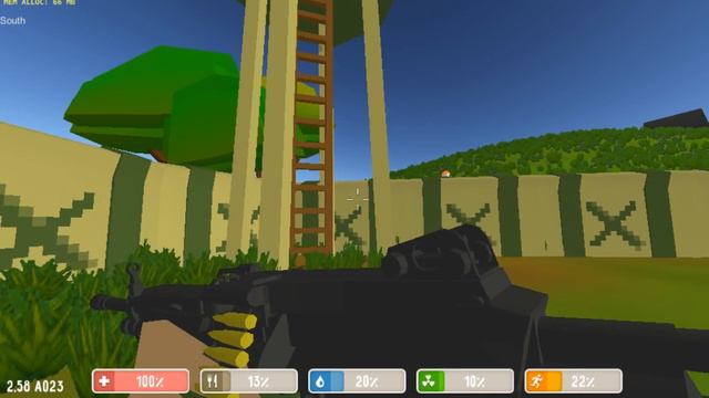 Играем в игру Cube Day Z в вк смотреть онлайн
