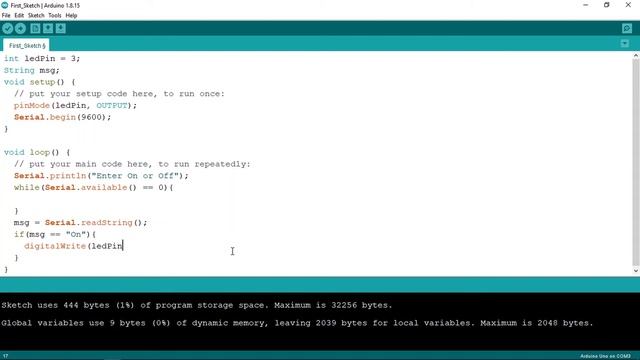 Arduino Tutorial 9- Reading Strings and Numbers (Serial Monitor) смотреть онлайн