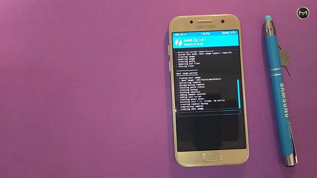 How to root and install TWRP Recovery mode SAMSUNG GALAXY A3 2017 Android 8.0.0 - 8.1.0 смотреть онлайн