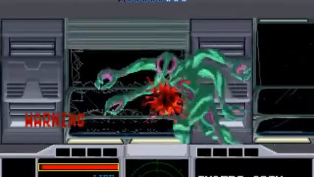Space Gun World MAME Gameplay video Snapshot -Rom name spacegun- смотреть онлайн