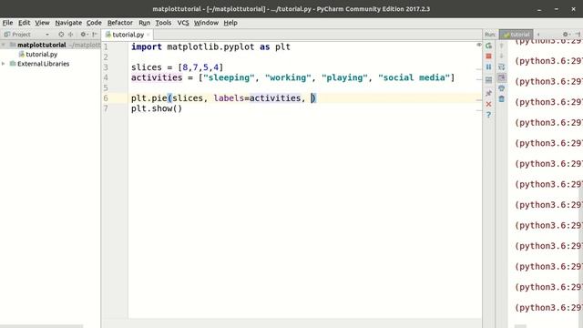 Matplotlib Tutorial 7 - Pie chart | Python | Hindi смотреть онлайн