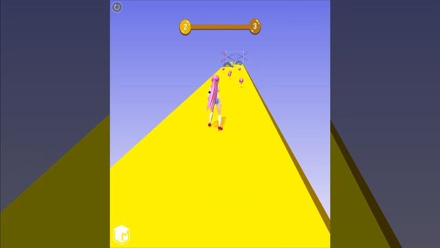 Hair Rush — All Levels Gameplay Walkthrough (Android, IOS) смотреть онлайн