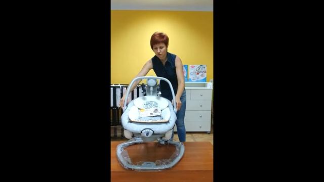 Качели-шезлонг Joie Serina 2 in 1 смотреть онлайн