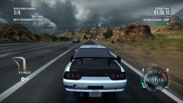 NFS The Run - Hidden Unreleased Tier 4 Nissan Skyline R32 GT-R Gameplay смотреть онлайн