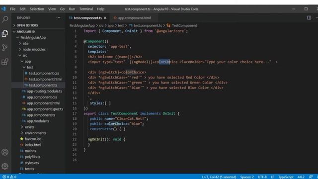 ngSwitch Directive in angular |#15 | ngSwitch case examples - Angular Tutorial смотреть онлайн