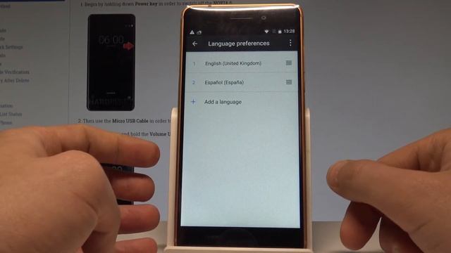 How to Change Language on NOKIA 6 - Set Up Android Language |HardReset.Info смотреть онлайн