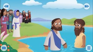 Крещение Иисуса | Библия для детей