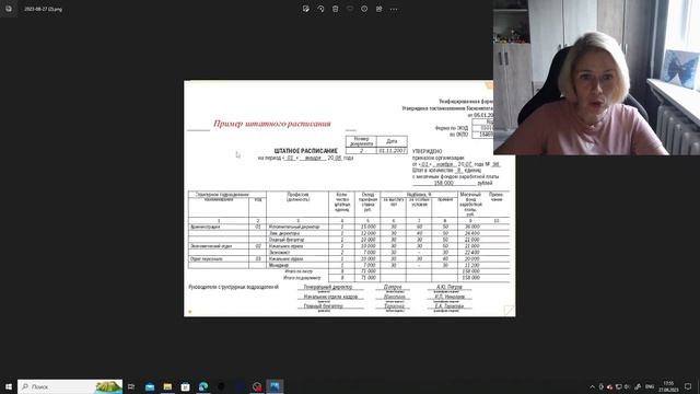 Загадочный документ. Штатное расписание смотреть онлайн