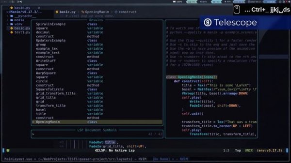Neovim is better than VSCode, and I prove it - My plugins setup