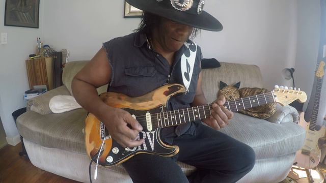 STEVIE RAY VAUGHAN MUST KNOW SECRET CHORD/'COLD SHOT' END LESSON W/CHRIS BELL TIGHTROPE SRV TRIBUTE