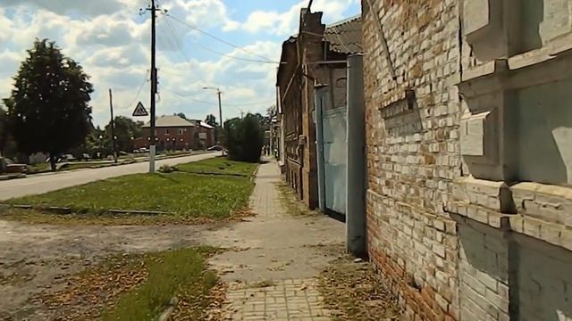г.Суджа,Курской обл.04.08.18г.Прогулка по ул.Комсомольская. смотреть онлайн