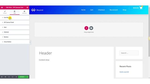 How to Add an Off-Canvas Cart on Your Website Using Elementor | PowerPack Elements Addon смотреть онлайн