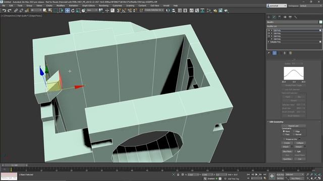 3ds Max Smart Extrude vs Blender Extrude Manifold смотреть онлайн
