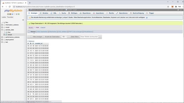 Pandas Tutorial #23 - SQLAlchemy nutzen für Datum und Uhrzeit (Python für Data Science) смотреть онлайн