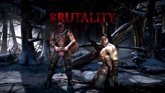 Эррон Блек бруталити и фаталити Mortal kombat X смотреть онлайн