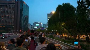 Seoul Night City Tour Bus Panorama Full Video _ DDP Gyeongbokgung Namsan Myeongdong