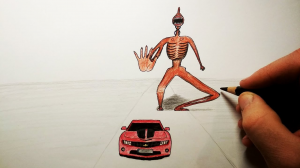 Как нарисовать Сиреноголового с Машиной | SCP-6789