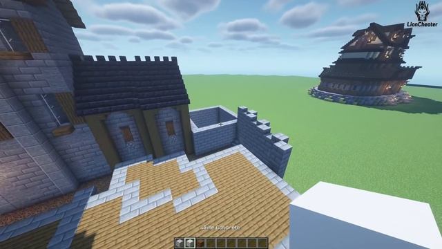 Minecraft How to Build a Medieval Manor (Tutorial) смотреть онлайн