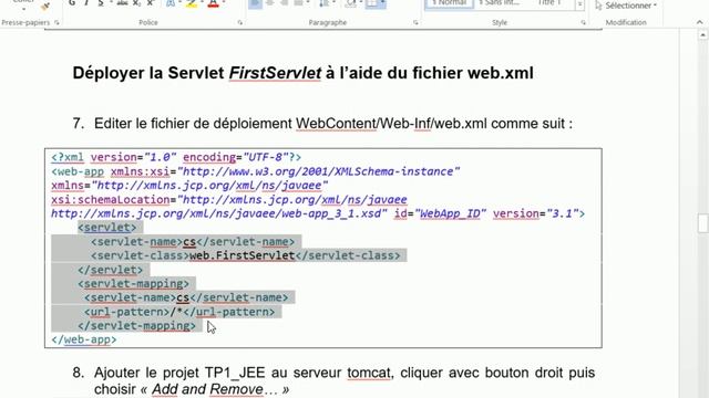 TP1 Java EE : Installation de Tomcat 9 sous Eclipse, Création de Servlet, JSP смотреть онлайн
