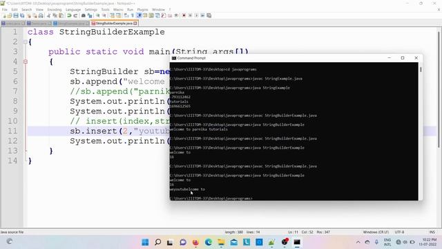 Stringbuilder class in Java | Basics of Stringbuilder class in Java | Core Java Course смотреть онлайн