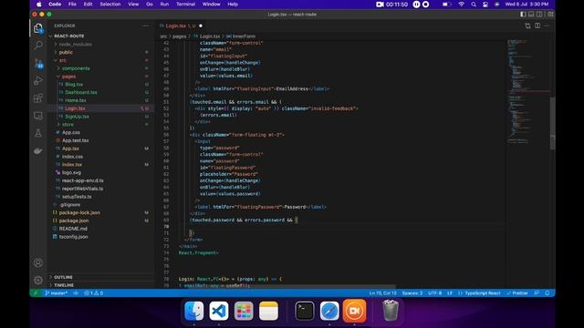 React Form validation with Formik and Yup in React Typescript Application смотреть онлайн