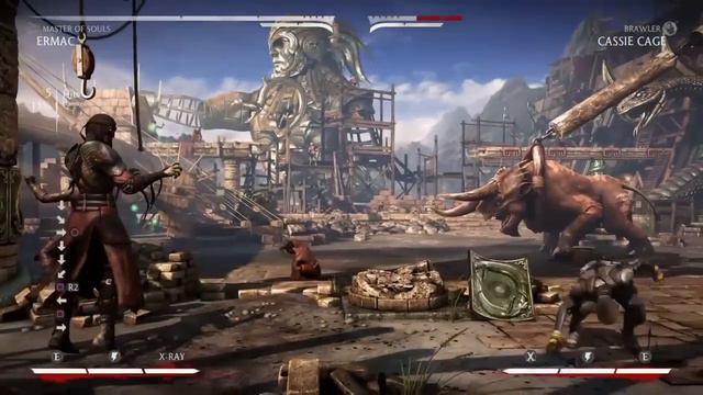 Mortal Kombat X - Ermac (Master of Souls Variation) 51% - 100% Vortex Combos смотреть онлайн