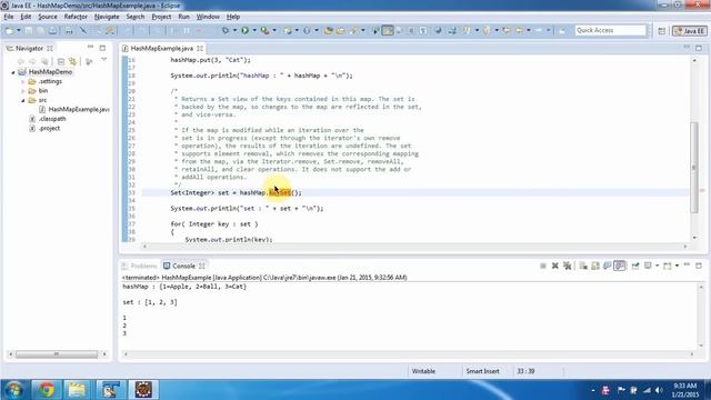 How to use the keySet() method of HashMap to get all keys from the HashMap? смотреть онлайн