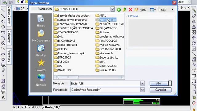 Formato DWF e PDF no ZwCAD (www.ibercad.pt) смотреть онлайн