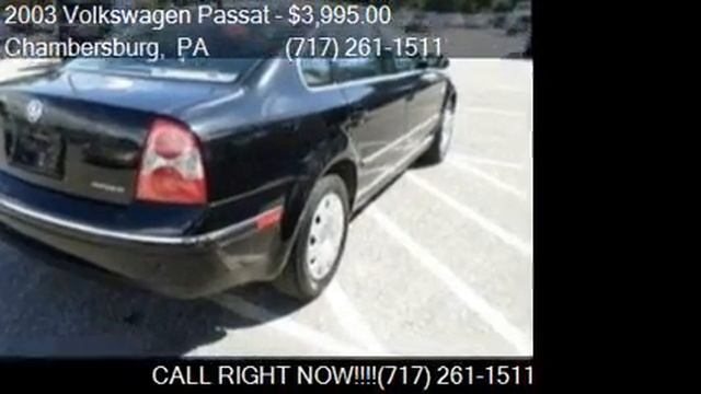 2003 Volkswagen Passat GL 4dr 1.8T Turbo Sedan for sale in C смотреть онлайн