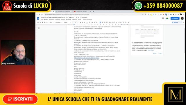 Come istruire ChatGPT a fare quello che Vogliamo noi una volta per tutte ! смотреть онлайн