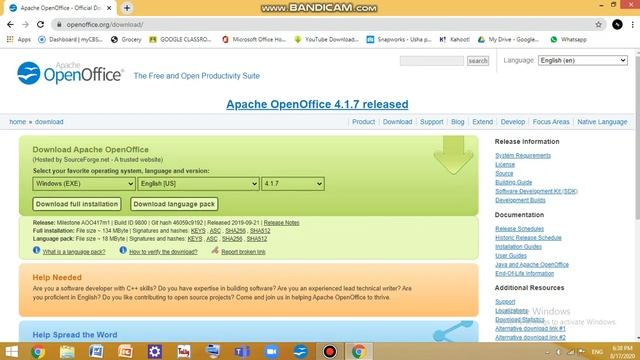 HOW TO DOWNLOAD APACHE OPEN OFFICE, 100% WORKING смотреть онлайн