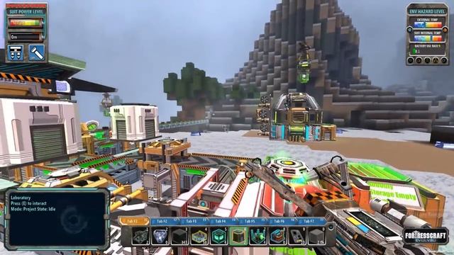 FortressCraft Evolved Gameplay - #7 - Mynock Infestation! смотреть онлайн