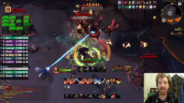 WoW Dragonflight Arms Warrior Mythic Raid Testing - Grim Totem + Terros смотреть онлайн