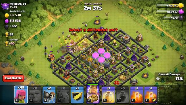 Clash of Clan - The never lose attack technique! смотреть онлайн