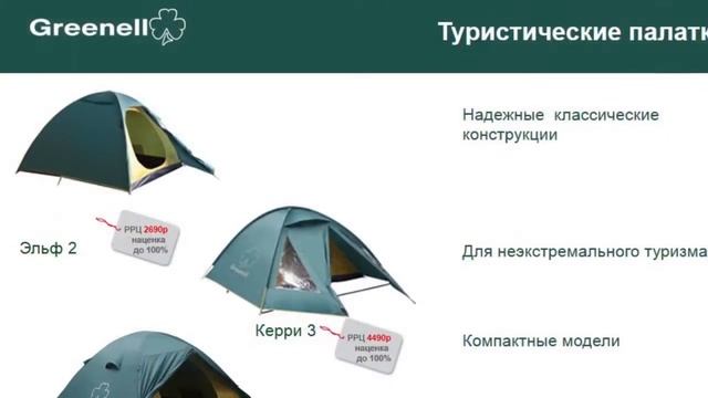 Greenell Палатки