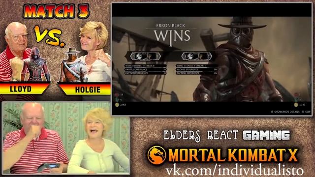 Реакция стариков на игру MORTAL KOMBAT X | Иностранцы пенсионеры в Мортал Комбат [ИндивИдуалист] смотреть онлайн