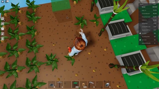 ПОСТРОИЛ ФАРМ ФЕРМУ КАРТОШКИ В СКАЙБЛОК ӏ Roblox смотреть онлайн
