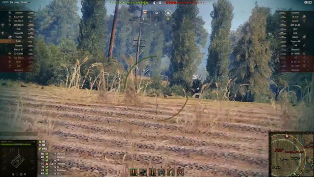 Т-34-2, Прохоровка, поддержка разведчиком через мустера^) смотреть онлайн