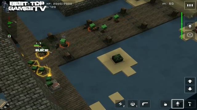 MineCraft Defense Games / Block Fortress: War - GamePlay смотреть онлайн