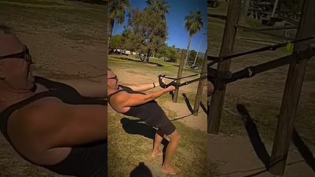 ТРХ спортзал в кармане ( полностью перешёл на гимнастические петли)