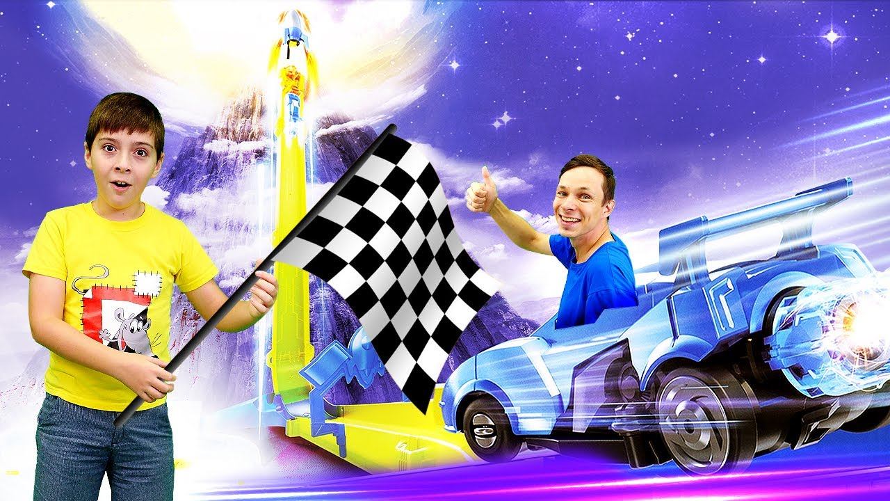 Легенды Спарка: улетные гонки - Федор и Денис ремонтируют машинки - Игрушки для мальчиков смотреть онлайн