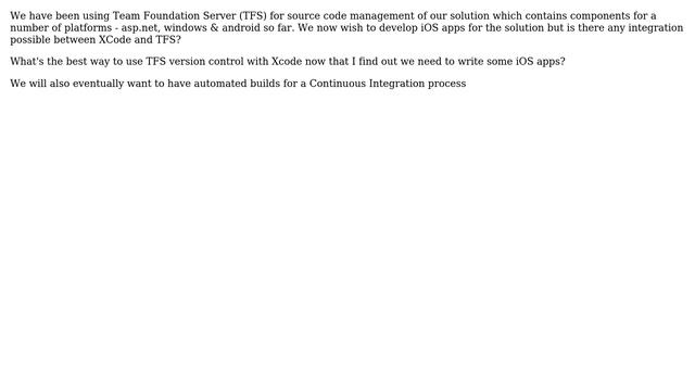 Software Engineering: Can XCode work with TFS? (2 Solutions!!) смотреть онлайн