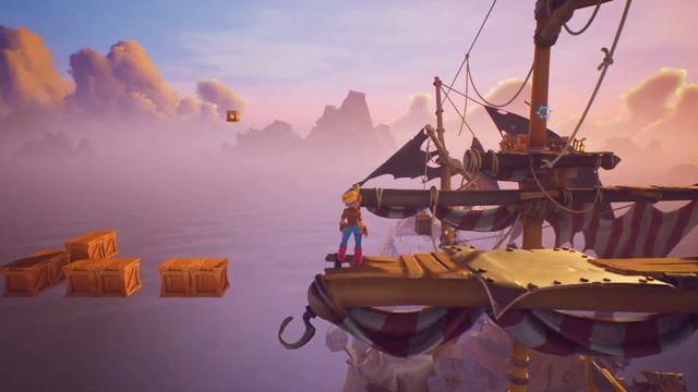 Crash Bandicoot 4: It's About Time. #3. Соленый причал, 1717 год. Прохождение без комментариев. смотреть онлайн