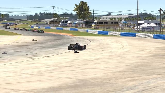 INDYCAR DEBUT. CHAOS IN RACE 1 - IndyCar Career Mode: Part 1 смотреть онлайн