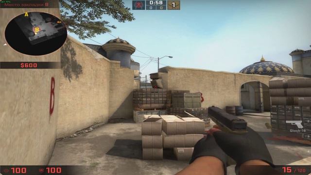 НЕВИДИМЫЙ МОЛОТОВ НА КАРТЕ DE_DUST 2!!! смотреть онлайн