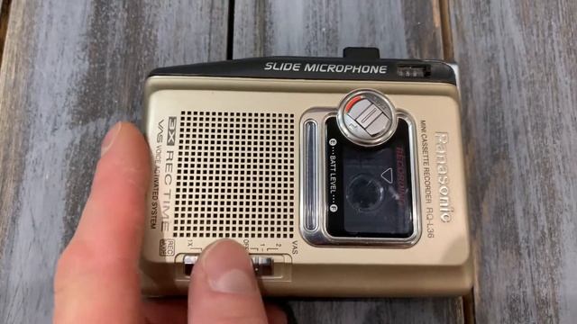 Тест кассетный плеер Panasonic RQ-L36