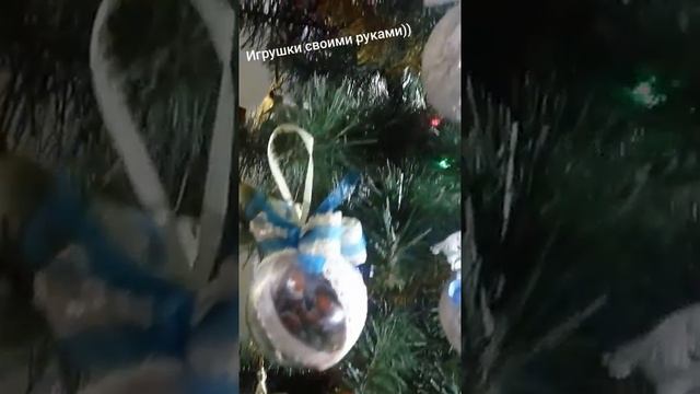 Ёлочные игрушки в стиле декупаж смотреть онлайн