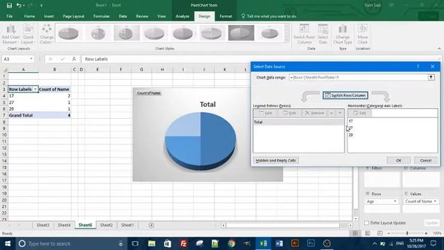 Microsoft Excel Tutorial Bangla 8 - Pivot table part 2 смотреть онлайн