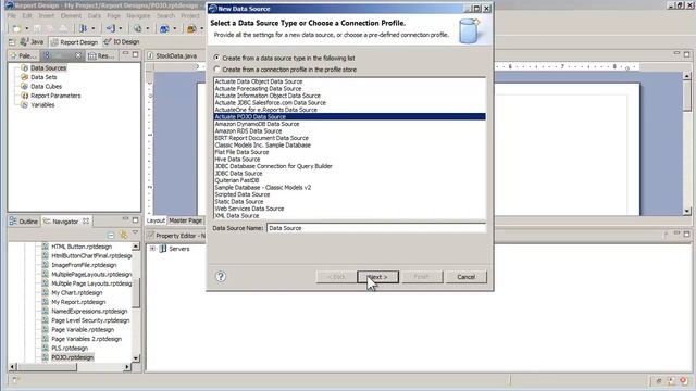Accessing POJO in BIRT смотреть онлайн